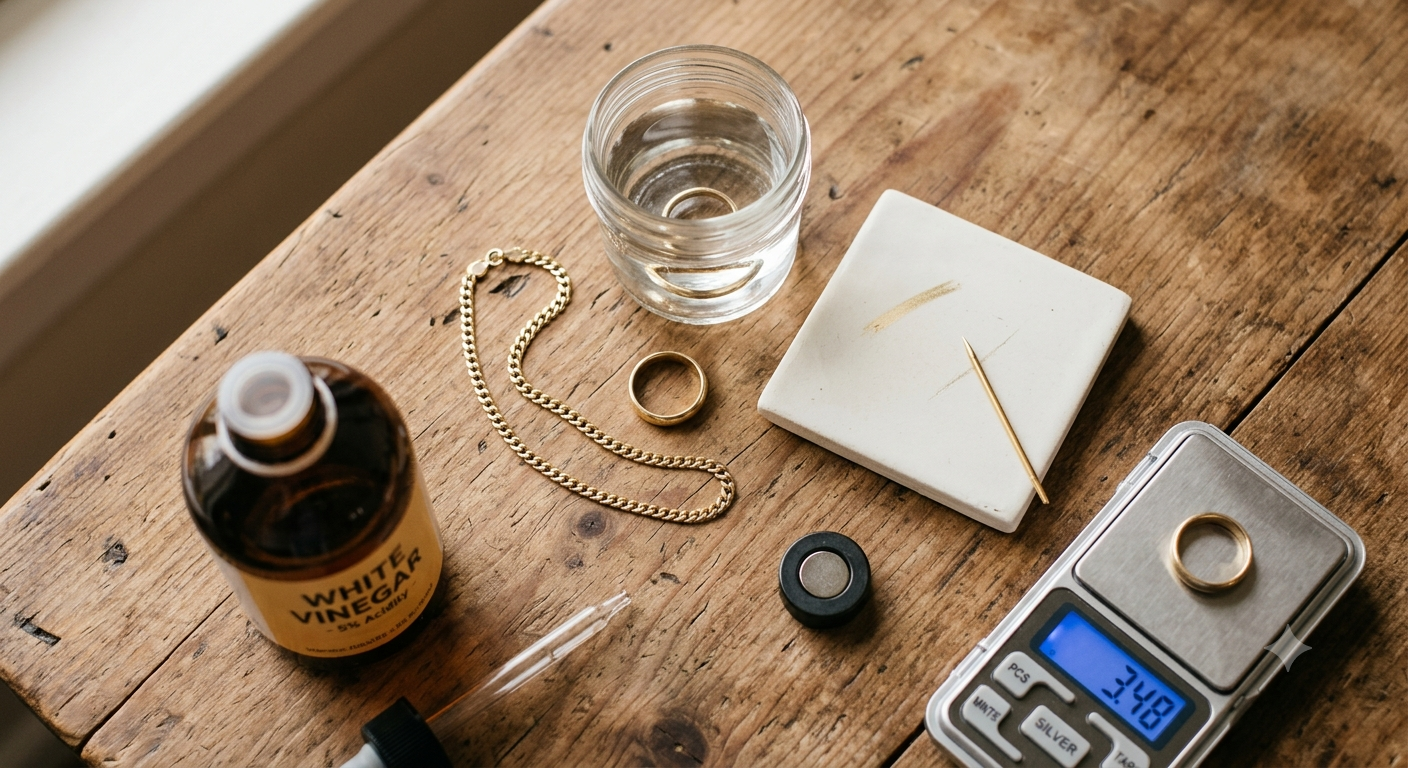 How to Check Gold Purity at Home Without a Machine